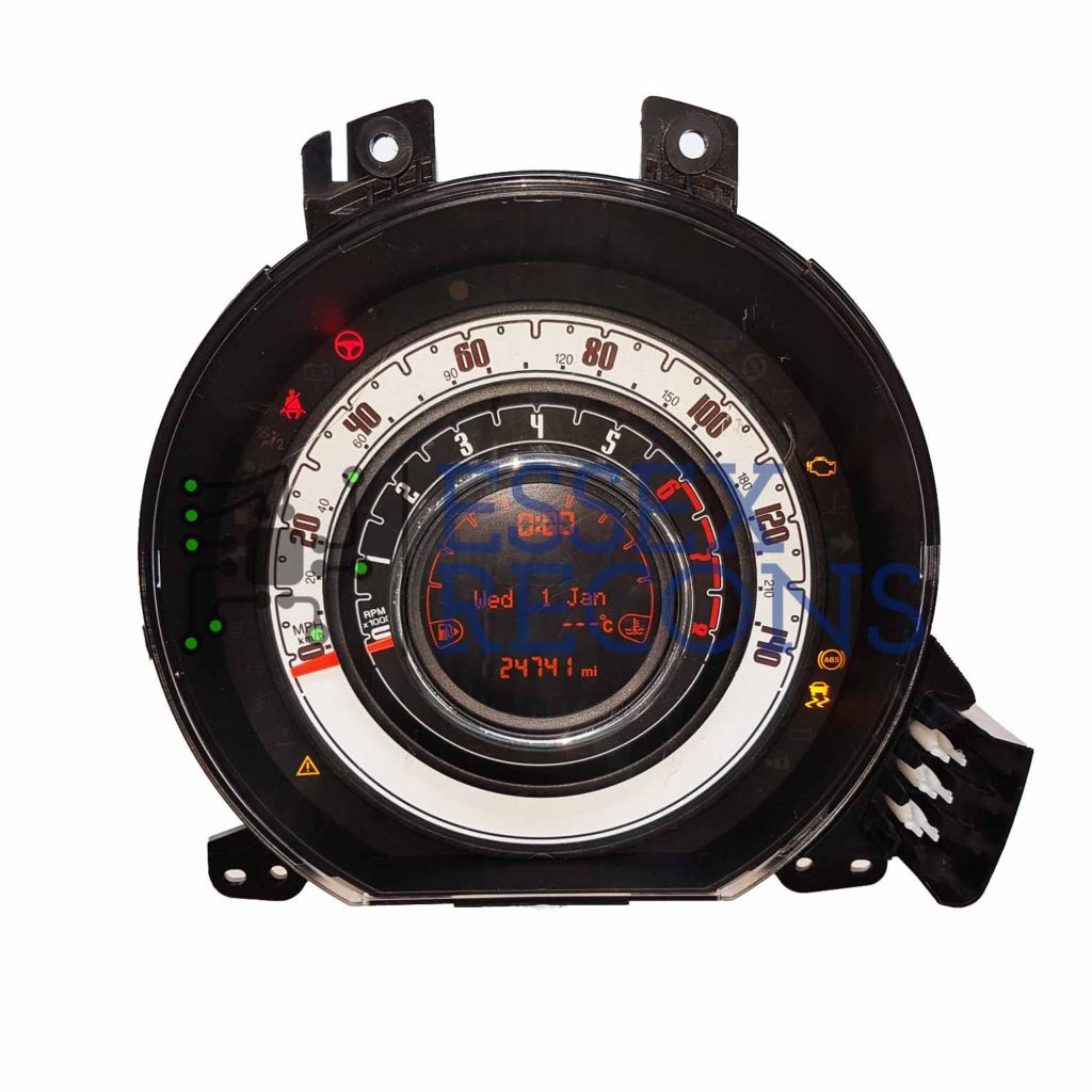 fiat 500 instrument cluster repair