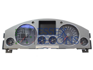 VOLKSWAGEN TOUAREG 3.0 DASHBOARD INSTRUMENT CLUSTER - PART NO: 3D0920982P / 0263661009