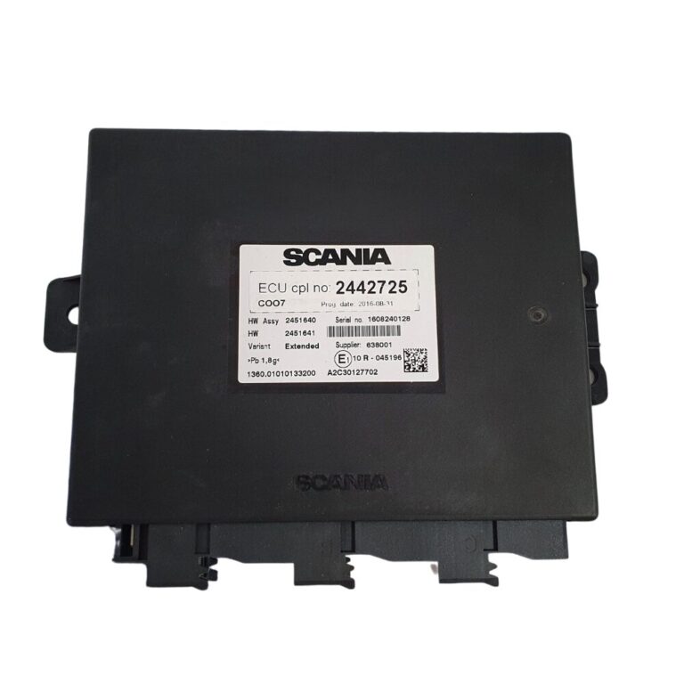 Scania C007 E30 Euro 6 Coordinator Faults
