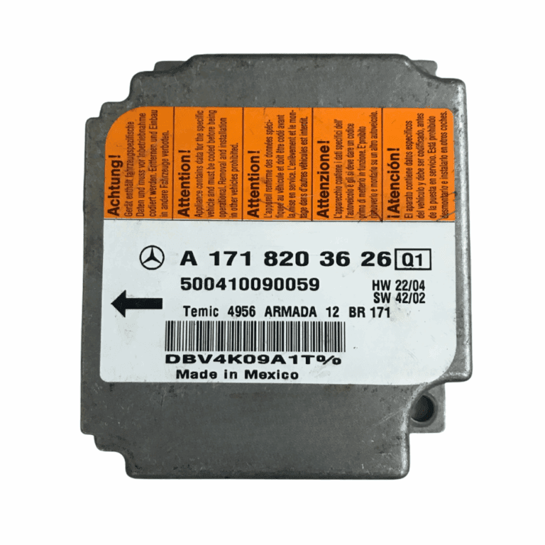 Mercedes Airbag ECU No‑Communication Faults: Causes, Diagnostics & Repair Solutions